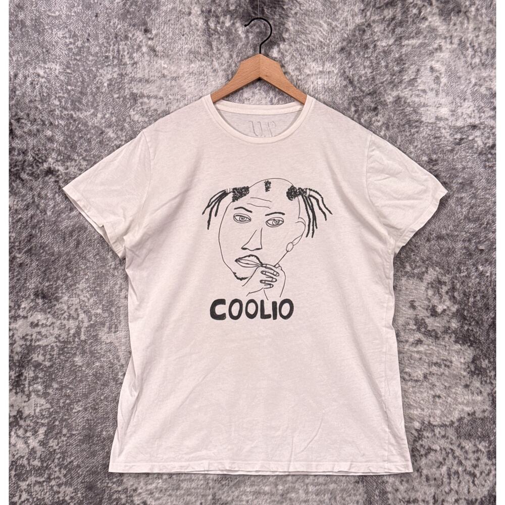 Unfortunate Portrait Shirt Large Womens Coolio Graphic Tee